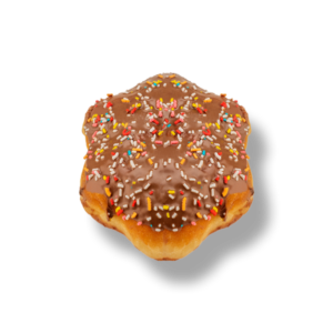 Donut Αστέρι Σοκολάτα