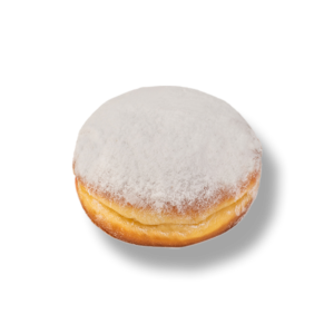 Donut Φράουλα με Άχνη